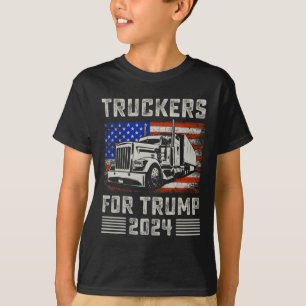 トランプ米国国旗の場合 – Trump 2024ヴィンテージ Tシャツ