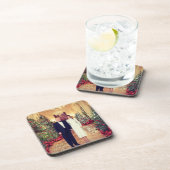 トランプ米大統領ホワイトハウスクリスマス コースター (右側)