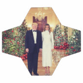 トランプ米大統領ホワイトハウスクリスマス サッカーボール (フラット)