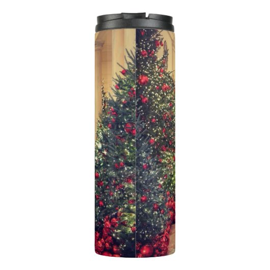 トランプ米大統領ホワイトハウスクリスマス タンブラー (裏面)