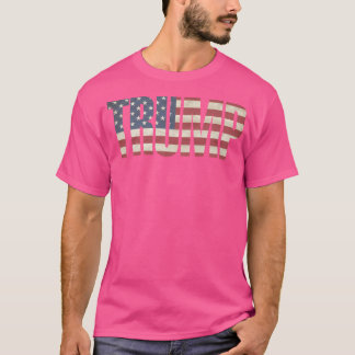 トランプ米州旗デザイン Tシャツ