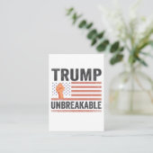 トランプ米州旗 エンクロージャーカード (スタンド正面)