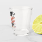 トランプ米州旗 ショットグラス (右)