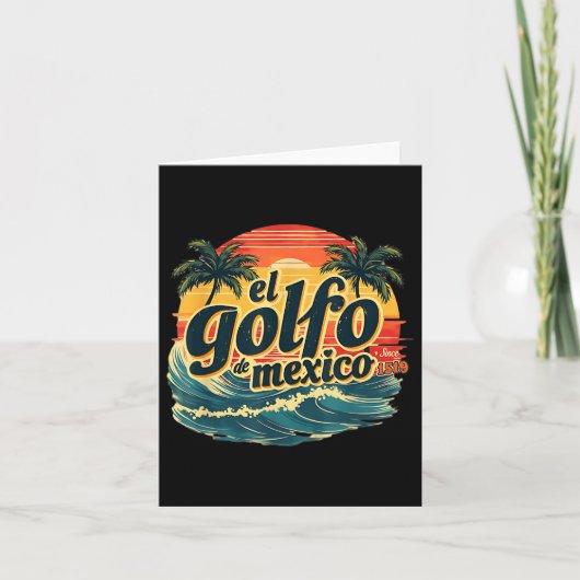 トランプ米州湾メキシコEl Golfo De Mexico カード (正面)