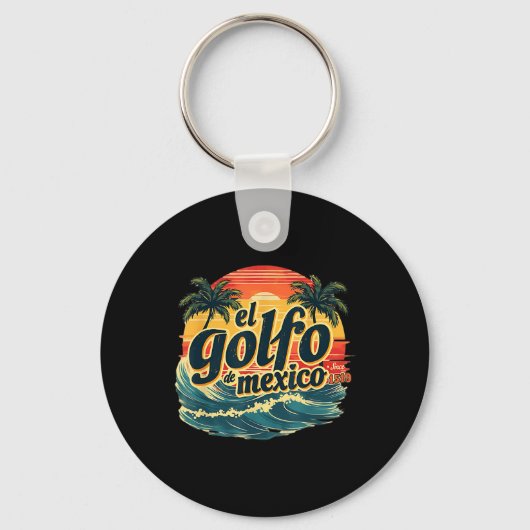 トランプ米州湾メキシコEl Golfo De Mexico キーホルダー (正面)