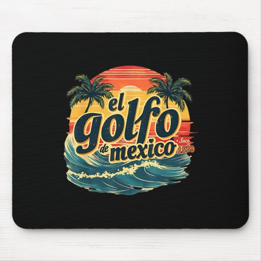トランプ米州湾メキシコEl Golfo De Mexico マウスパッド (正面)
