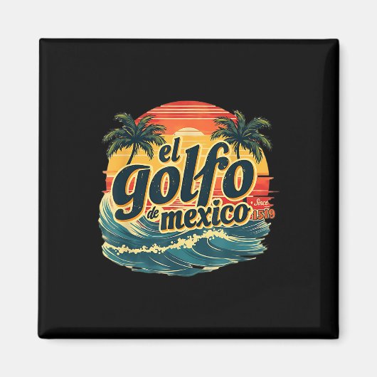 トランプ米州湾メキシコEl Golfo De Mexico マグネット (正面)