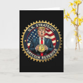 トランプ米戦略放屁コイン準備金 カード (黄色い花)