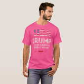 トランプ米統一された国州2024年選挙でアメリカを作る Tシャツ (正面フル)