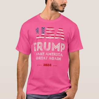 トランプ米統一された国州2024年選挙でアメリカを作る Tシャツ