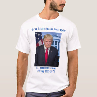 トランプ素晴らしで再びアメリカを作る2025 Tシャツ