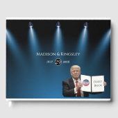 トランプ素晴らしアメージング結婚ズゲストブック ゲストブック (正面)