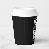 トランプ素晴らし2024の理容師を再び理容師 紙コップ (右)