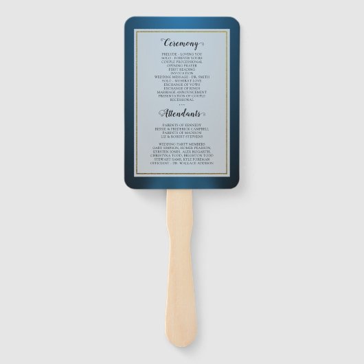 トランプ総もっとも偉大総結婚長の扇風機 ハンドファン (裏面)