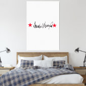 トランプ署名 キャンバスプリント (インサイチュ (寝室))