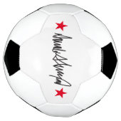 トランプ署名 サッカーボール (回転)