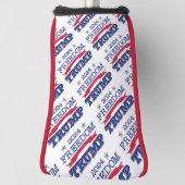 トランプ自由2024 ゴルフヘッドカバー (回転90)