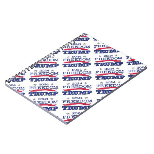 トランプ自由2024 ノートブック (左側)