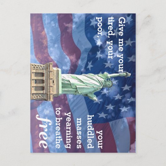 トランプ葉書のデス ポストカード (正面)