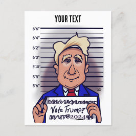 トランプ葉書の投票 ポストカード