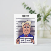 トランプ葉書の投票 ポストカード (スタンド正面)