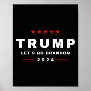 トランプ行こうブランドン2024年7月4日マガティー ポスター