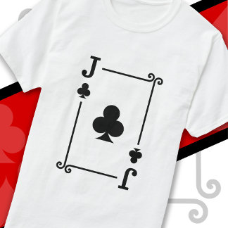 トランプ衣装ジャッククラブカードジャックカード Tシャツ