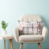 トランプ装飾用クッション ランバークッション (椅子)