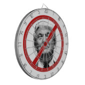 トランプ記号国際的なし ダーツボード (正面左)