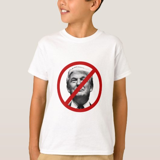トランプ記号国際的なし Tシャツ (正面)