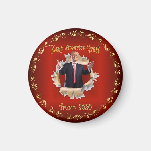トランプ記念グッズ マグネット ~ (正面)