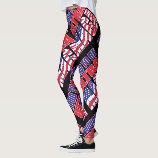 トランプ誇りを持った大統領を支持する レギンス (左)