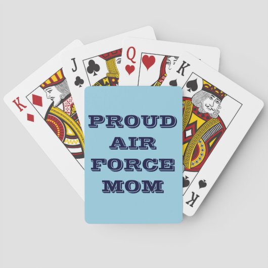 トランプ誇りを持った空軍ママ トランプ (裏面)