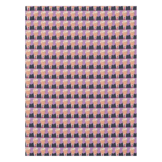 トランプ誕生日パプティテーブルクロス テーブルクロス (正面)