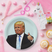 トランプ誕生日パーティー紙プレート ペーパープレート (パーティー)