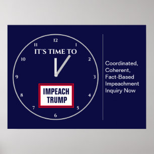 トランプ議会の弾劾を弾劾する時だ ポスター