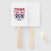 トランプ走スポット走の選挙おもしろい討論 ハンドファン (正面&裏面)