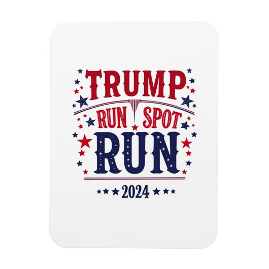 トランプ走スポット走の選挙おもしろい討論 マグネット (縦)
