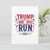 トランプ走スポット走の選挙おもしろい討論 招待状 (スタンド正面)