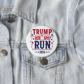 トランプ走スポット走の選挙おもしろい討論 缶バッジ (インサイチュ)