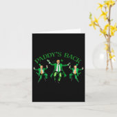 トランプ踊りおもしろいSt patricks day飲料水田 カード (黄色い花)