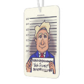 トランプ車のエアーフレッシュナーに投票 カーエアーフレッシュナー (左)