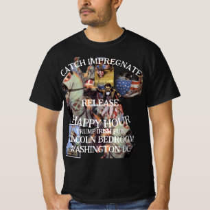 トランプ追跡妊娠檻アイルランドパブ誕生の国 Tシャツ