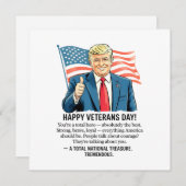トランプ退役軍人の日 シーズンカード (正面/裏面)