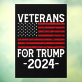 トランプ退役軍人2024 Proトランプ ウィンドウサイン (シート3)