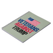 トランプ退役軍人 ノートブック (左側)