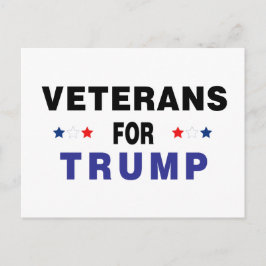 トランプ退役軍人 ポストカード