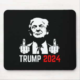 トランプ逮捕この指2024 America Usa Flagfun マウスパッド