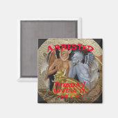 トランプ逮捕 マグネット (正面/裏面)