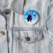 トランプ遊バルーン付きプーチン 缶バッジ (インサイチュ)